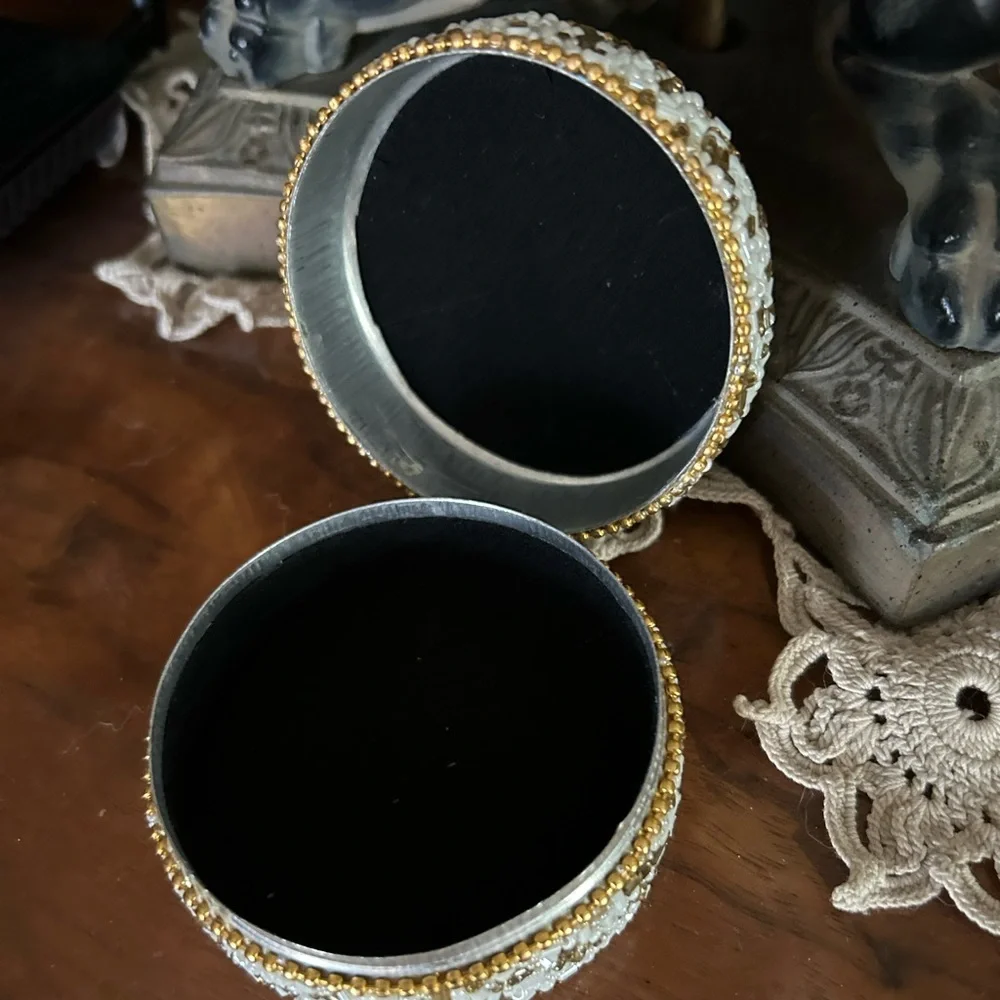 Beaded Trinket Box